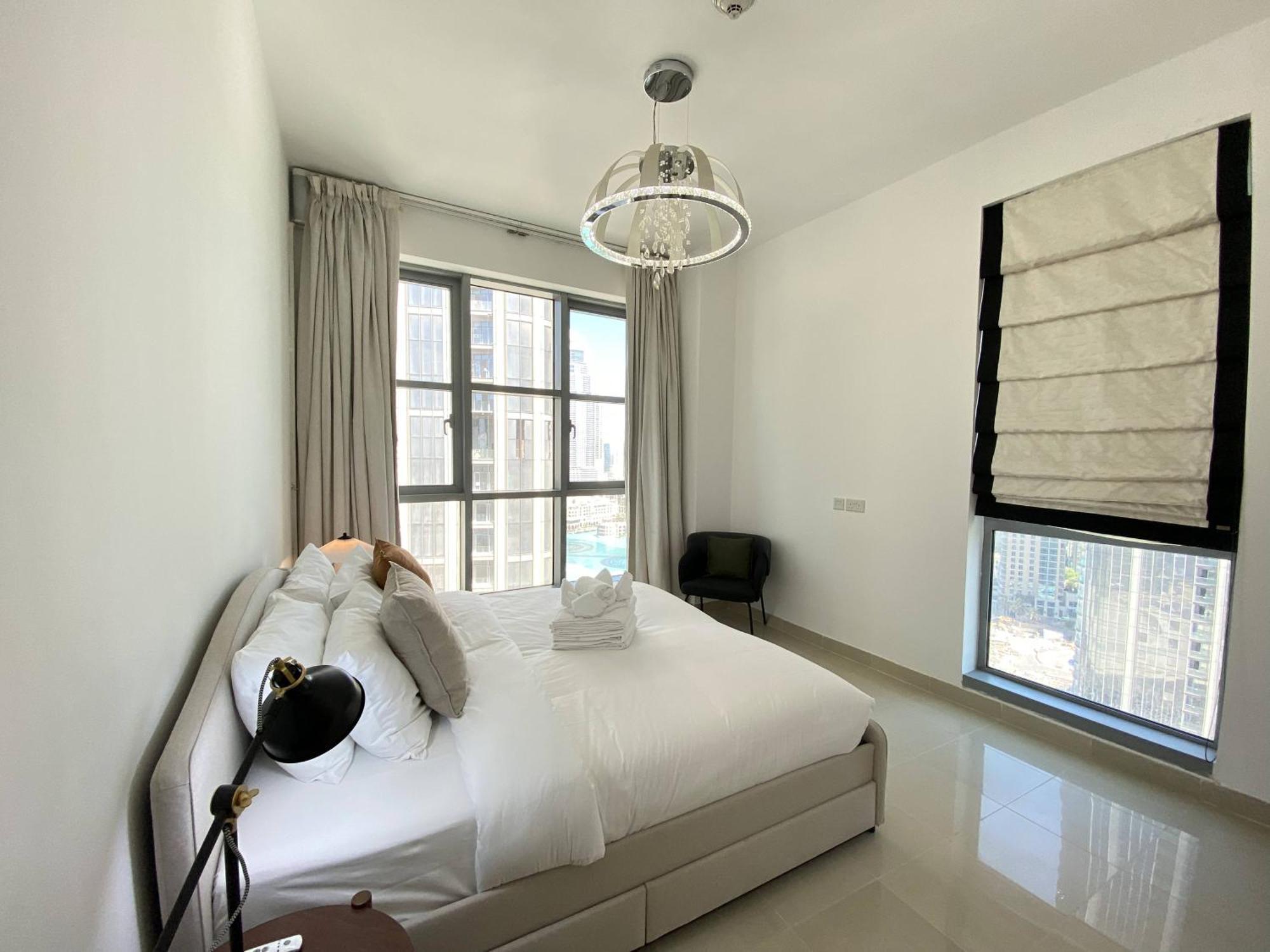 Lux Bnb Standpoint Tower Burj & Fountain Views Dubaj Zewnętrze zdjęcie