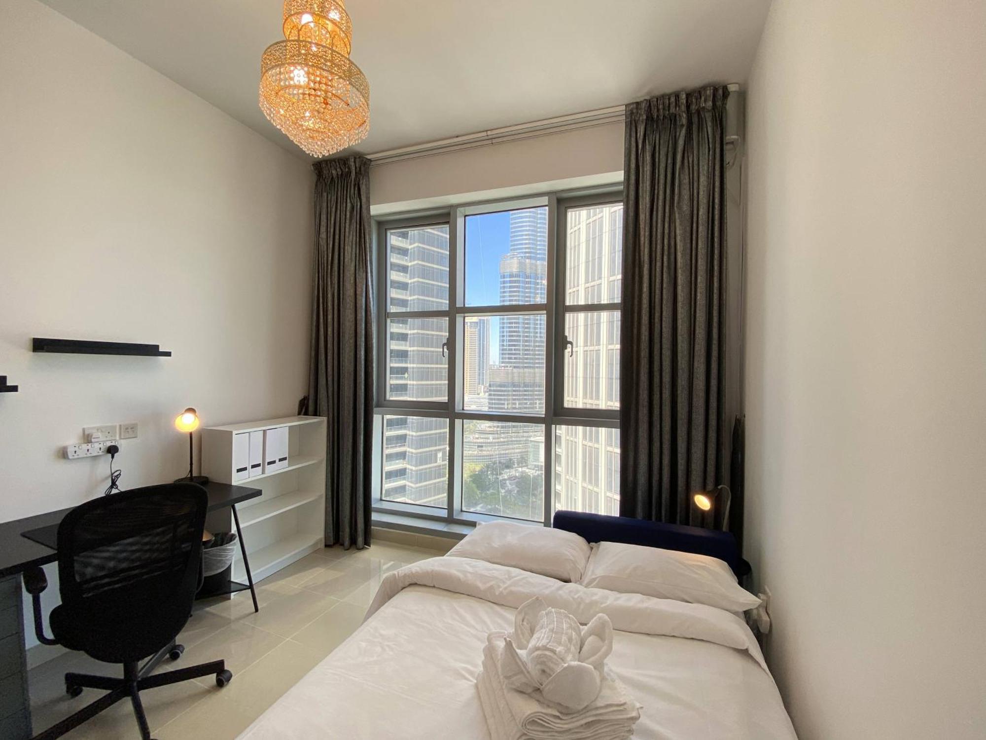 Lux Bnb Standpoint Tower Burj & Fountain Views Dubaj Zewnętrze zdjęcie